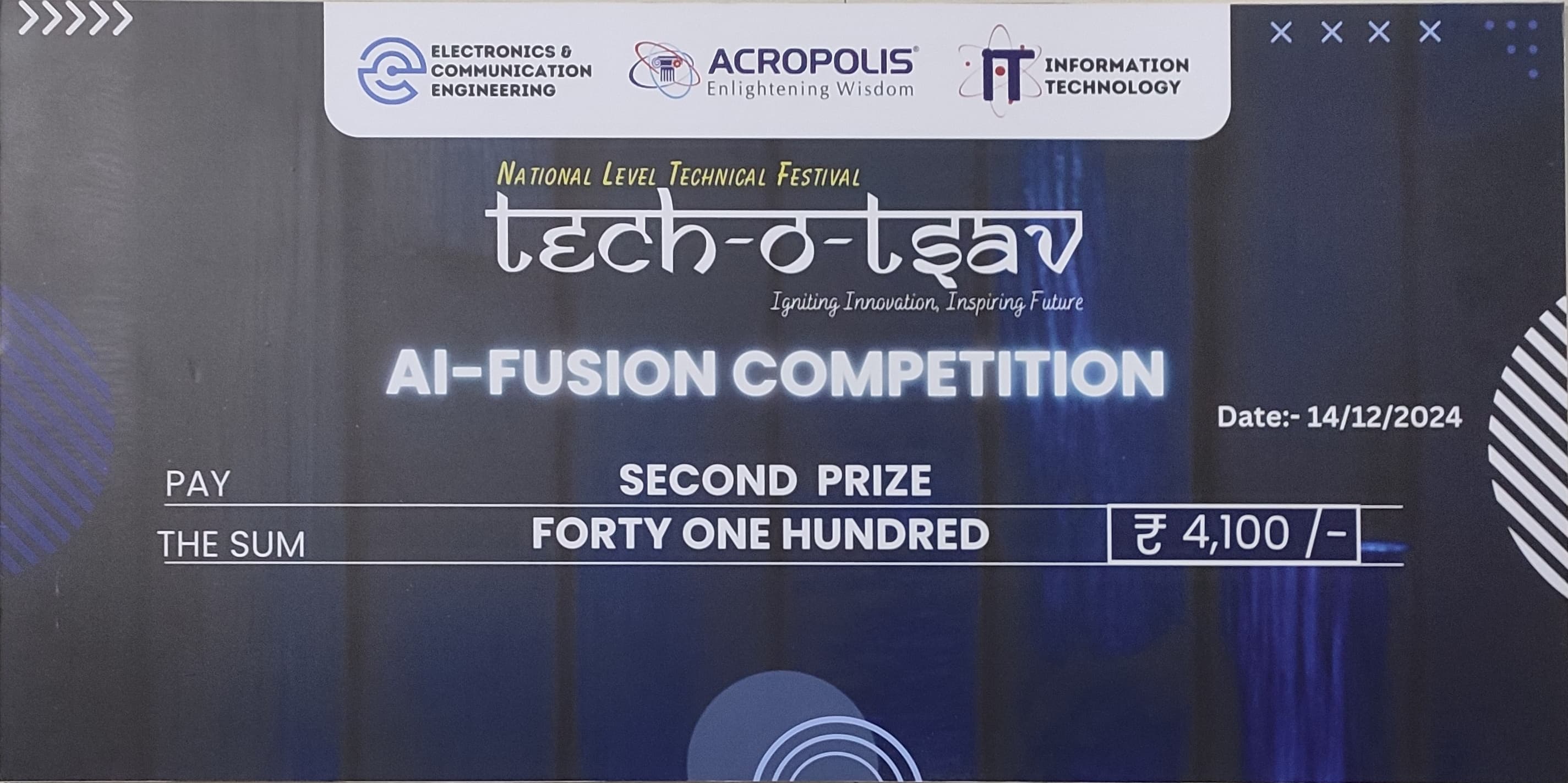 AI fusion - National Tech Fest