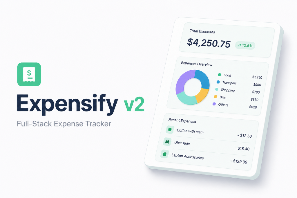 Expensify v2 — Full‑Stack Expense Tracker